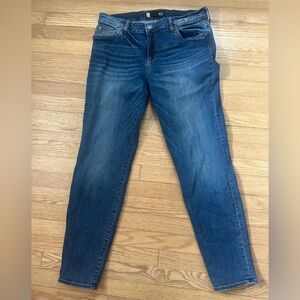Kut from the Kloth Diana Dark Blue Stretch Skinny Jeans